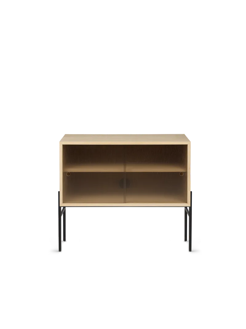 Hifive glass oppbevaringssystem von Northern in Light oiled oak, Høye ben, 75 cm – Produktfoto