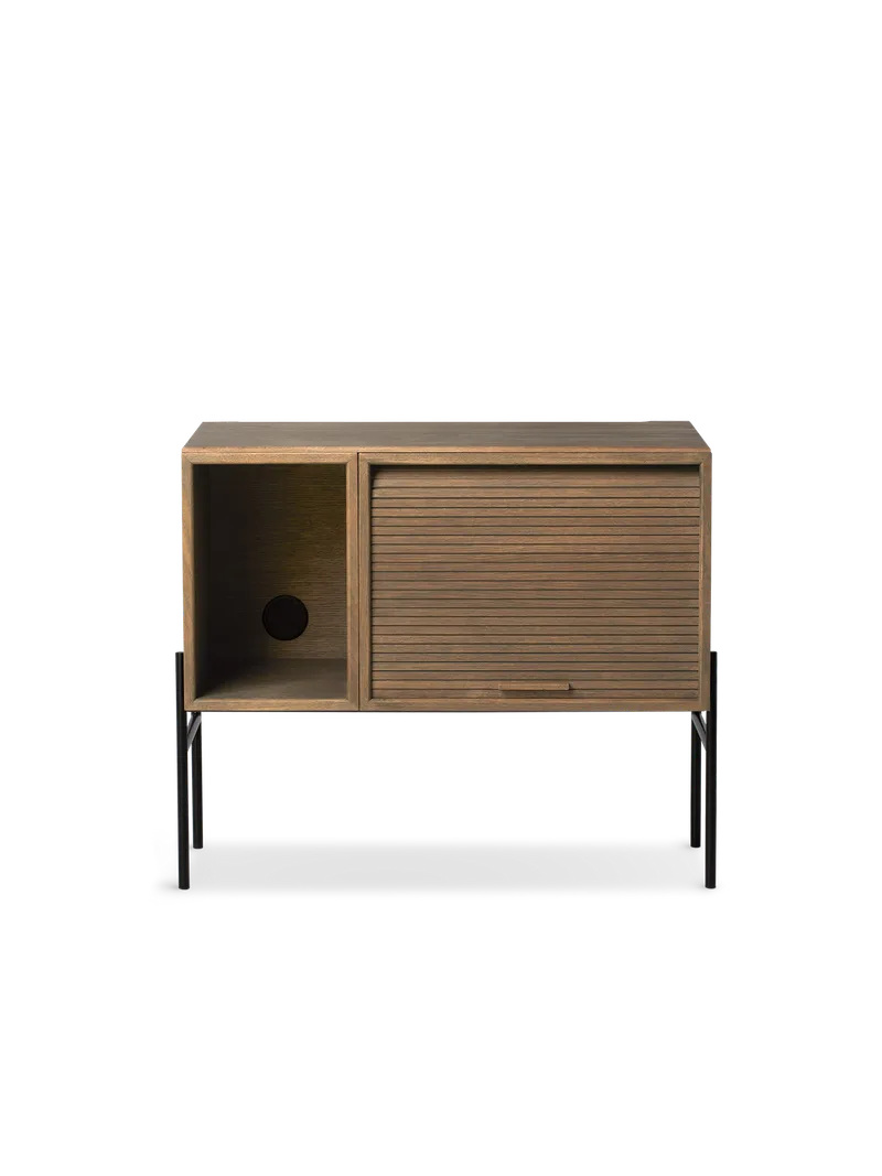 Hifive oppbevaringssystem by Northern in Høye ben, Smoked oak, 75 cm – product photo