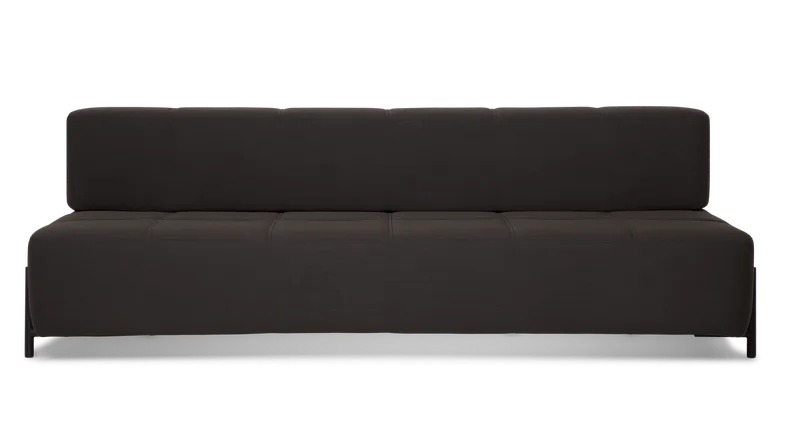 Daybe sovesofa by Northern in Uten armlener, Dark grey (Brusvik 08) – product photo