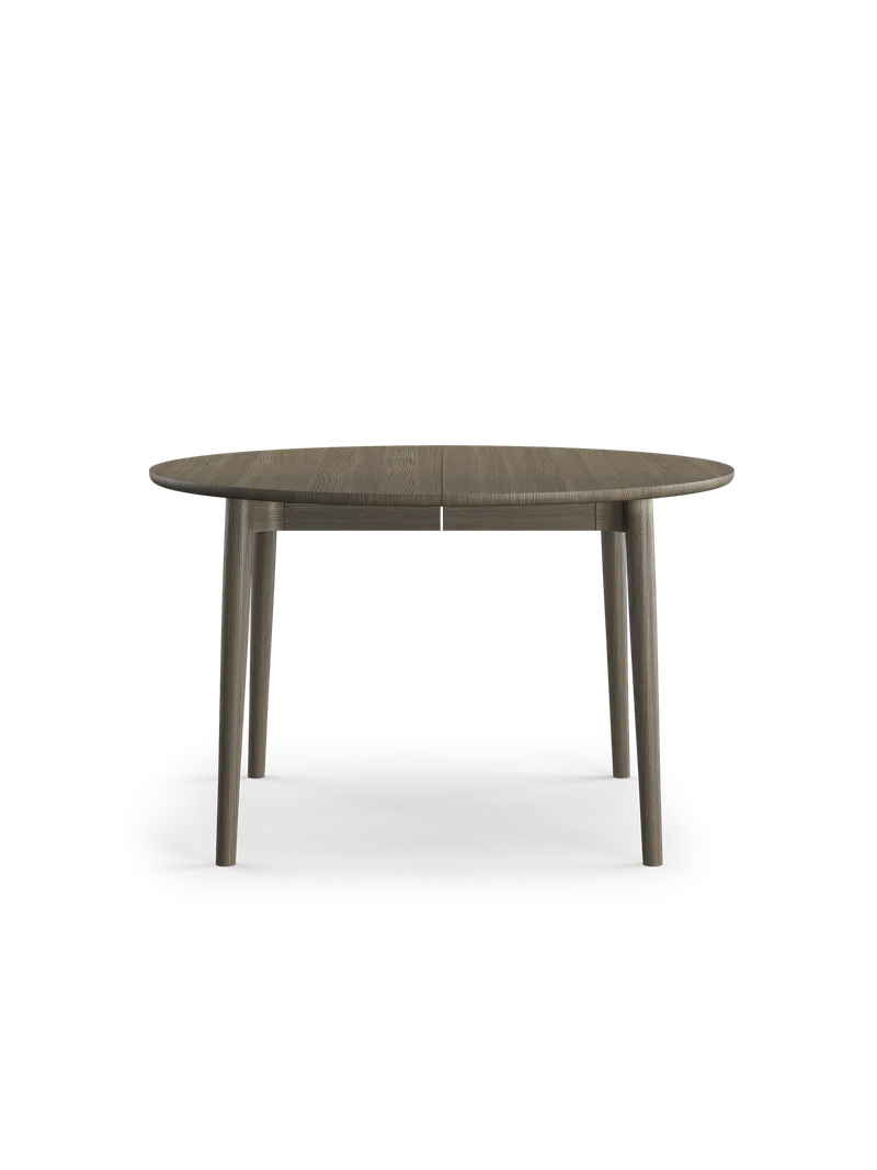 Expand spisebord sirkulært de Northern en Røykt eik, D120 cm – photo du produit