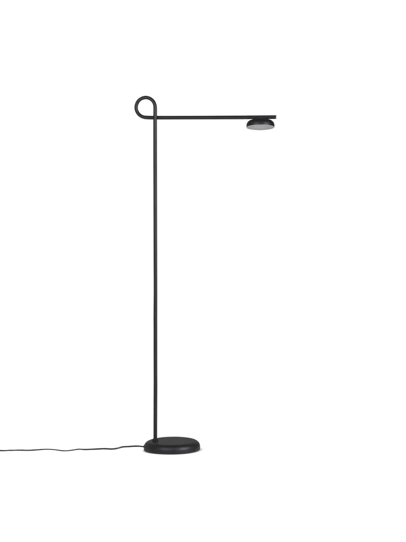 Salto gulvlampe van Northern in Black – productfoto