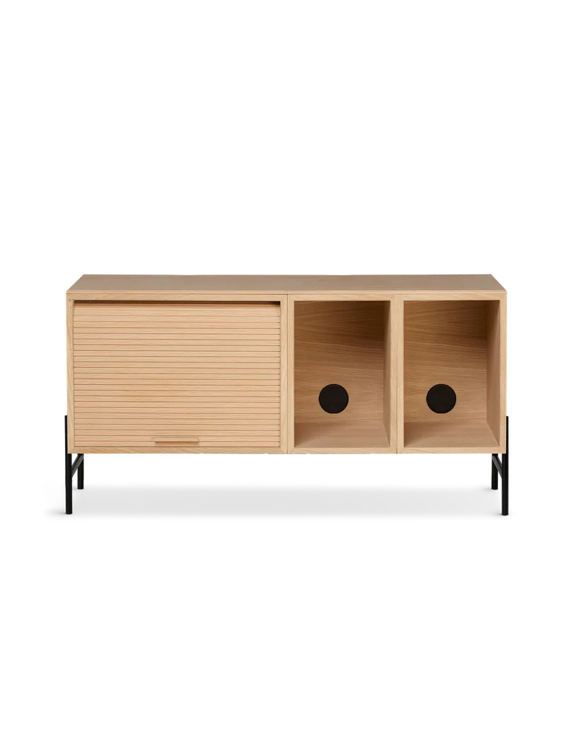 Hifive oppbevaringssystem von Northern in Lave bein, Light oiled oak, 100 cm – Produktfoto