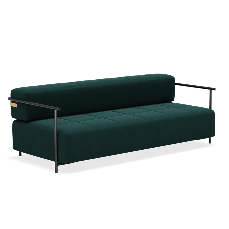 Daybe sovesofa by Northern in Med armlener, Dark green (Autumn 971) – product photo