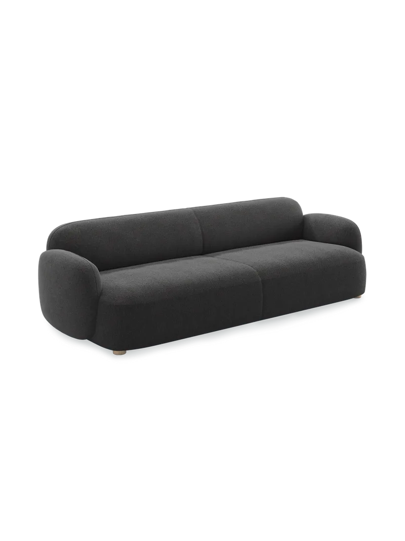 Gem sofa 3,5-seter van Northern in Dark grey (Brusvik 08) – productfoto