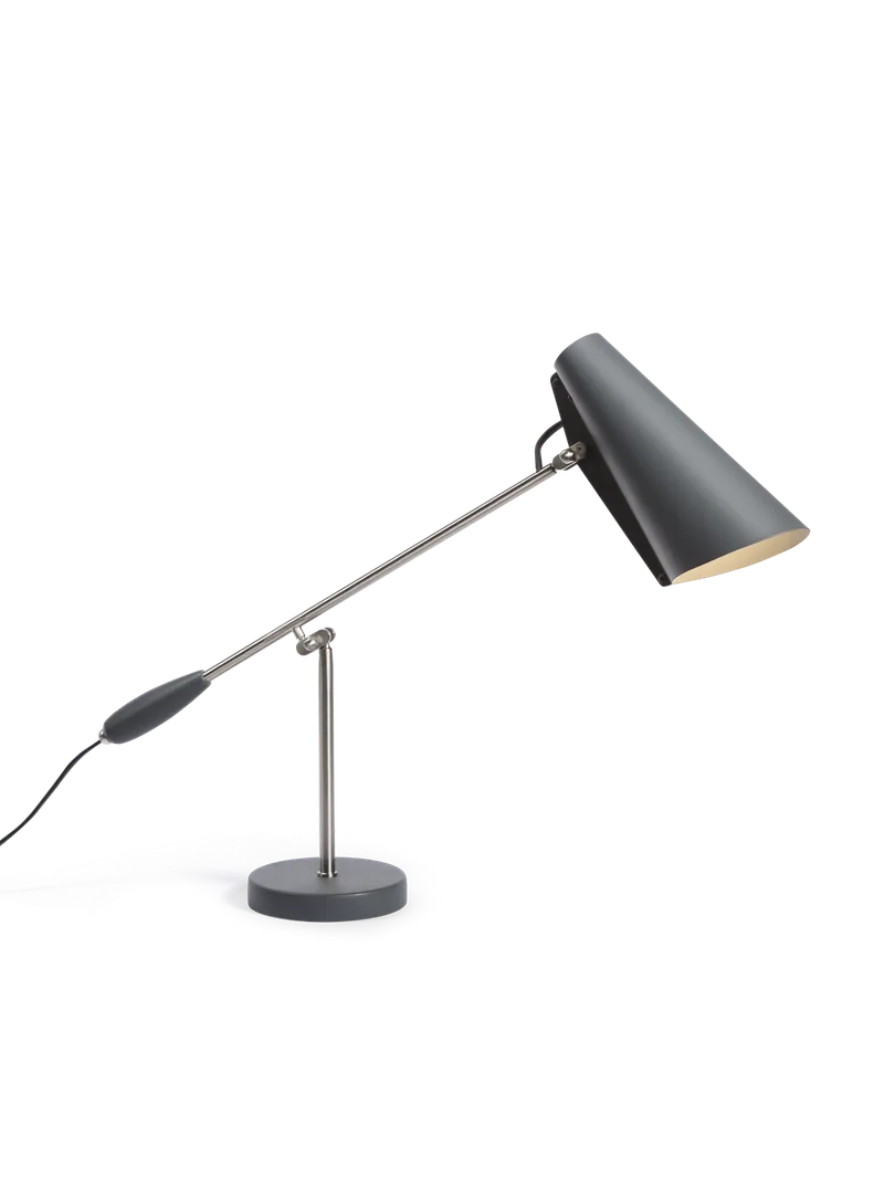 Birdy bordlampe van Northern in Grå/Stål – productfoto
