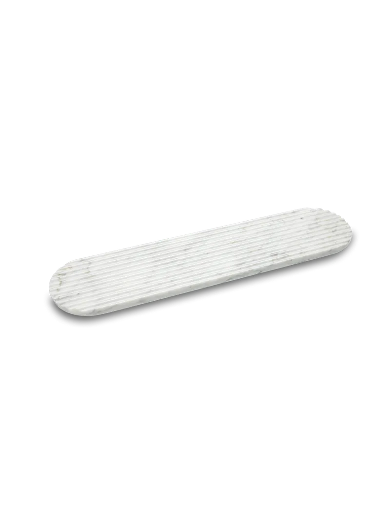Podium brett by Northern in 65 cm, Hvit Carrara-marmor – product photo