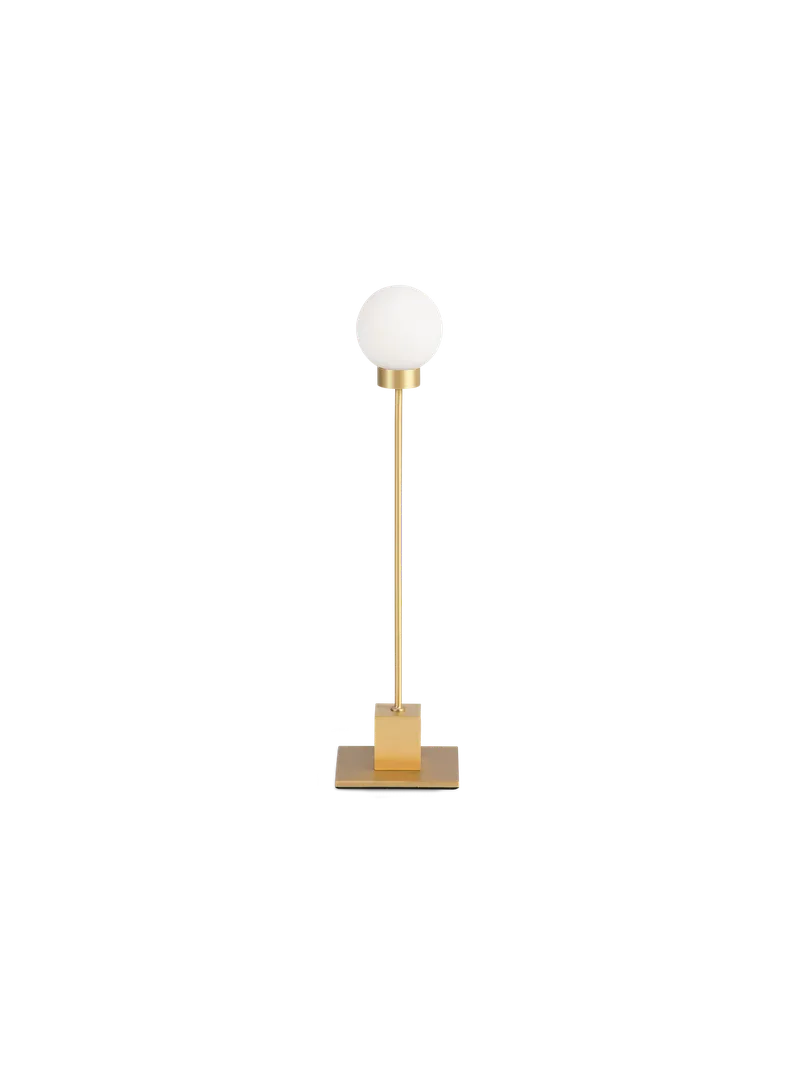 Snowball bordlampe von Northern in Brass – Produktfoto