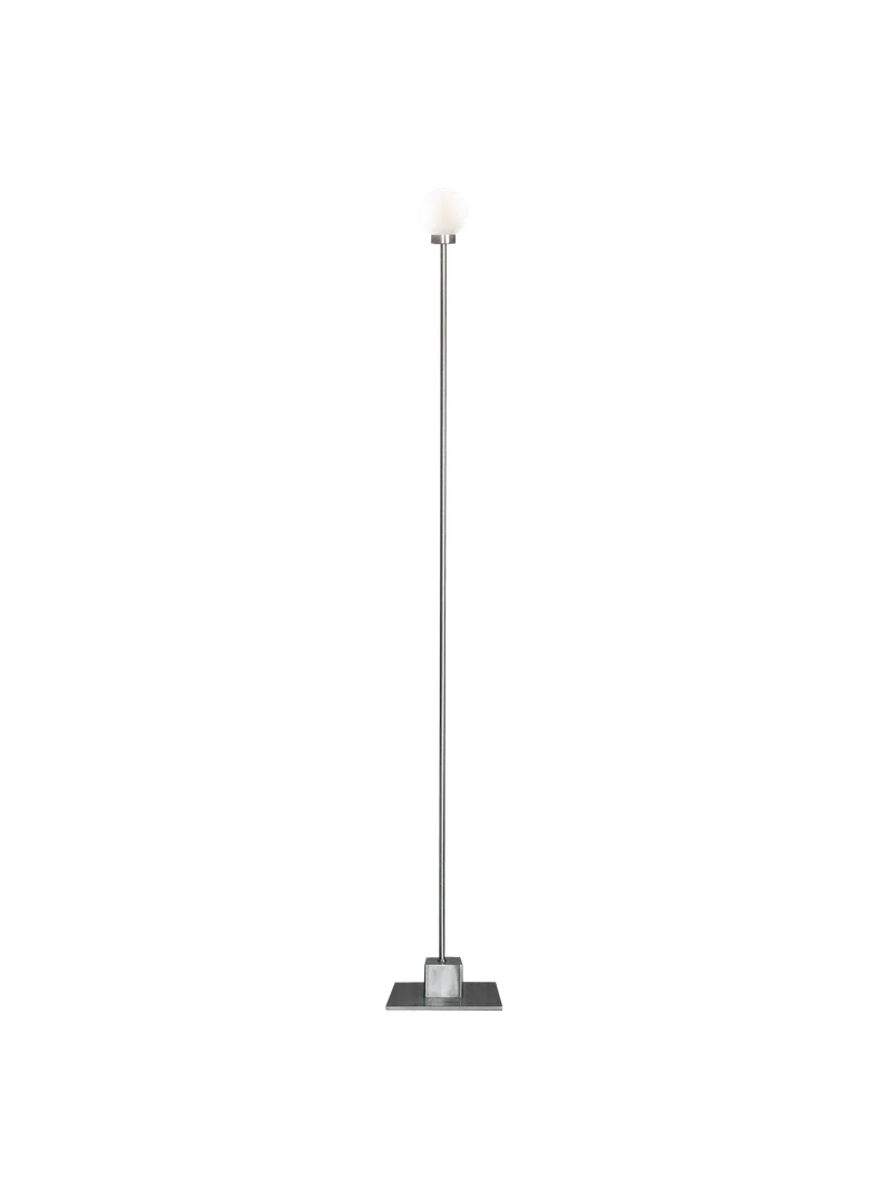 Snowball gulvlampe von Northern in Steel – Produktfoto
