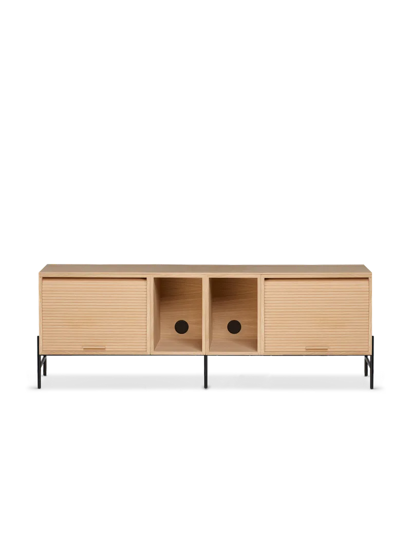 Hifive oppbevaringssystem by Northern in Lave bein, Light oiled oak, 150 cm – product photo