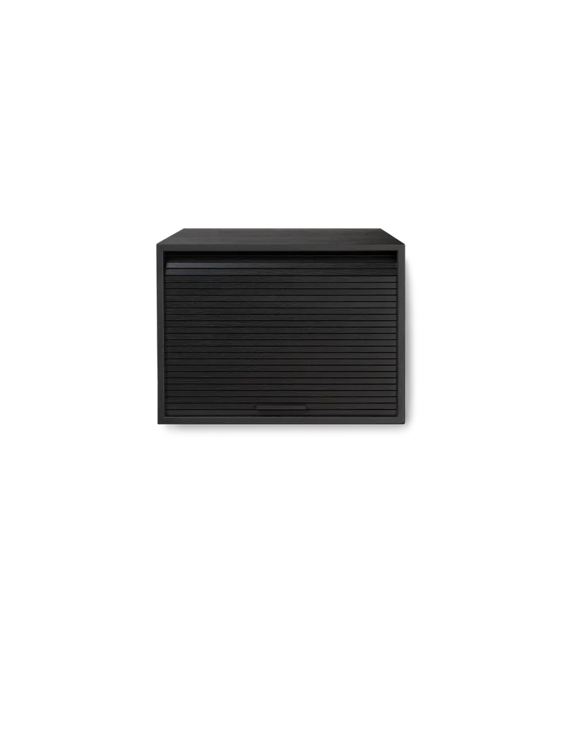 Hifive oppbevaringssystem by Northern in Veggmontert, Black painted oak, 50 cm – product photo