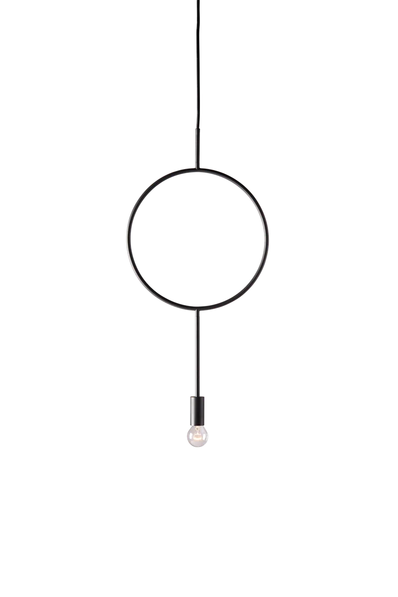 Circle pendellampe van Northern in Svart – productfoto
