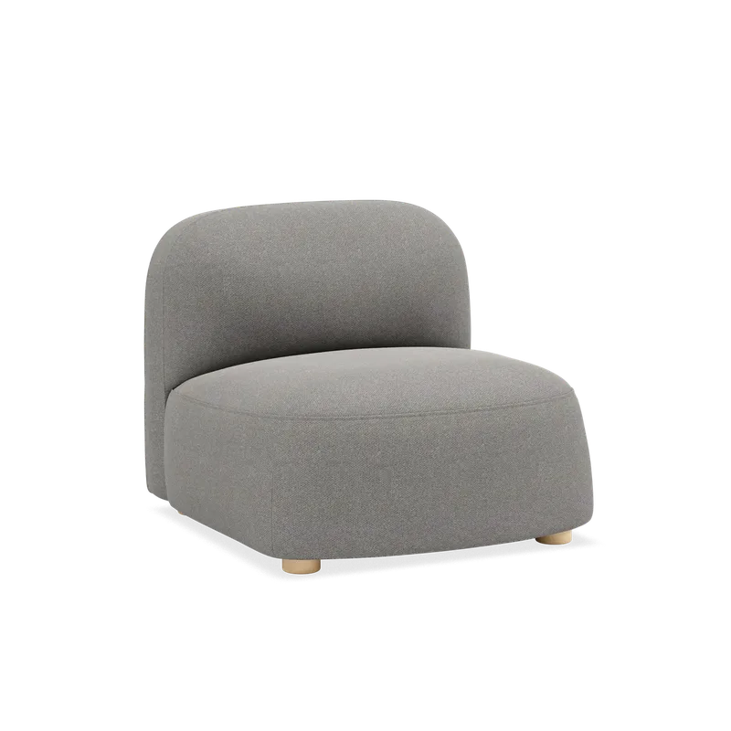 Gem loungestol by Northern in Grey (Autumn 131) – product photo