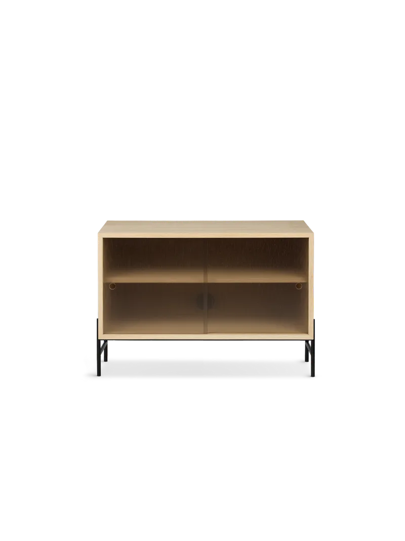 Hifive glass oppbevaringssystem von Northern in Light oiled oak, Lave bein, 75 cm – Produktfoto