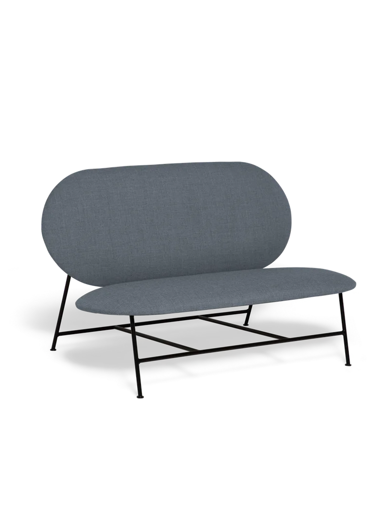 Oblong sofa van Northern in Gråblå (Brusvik 94) – productfoto