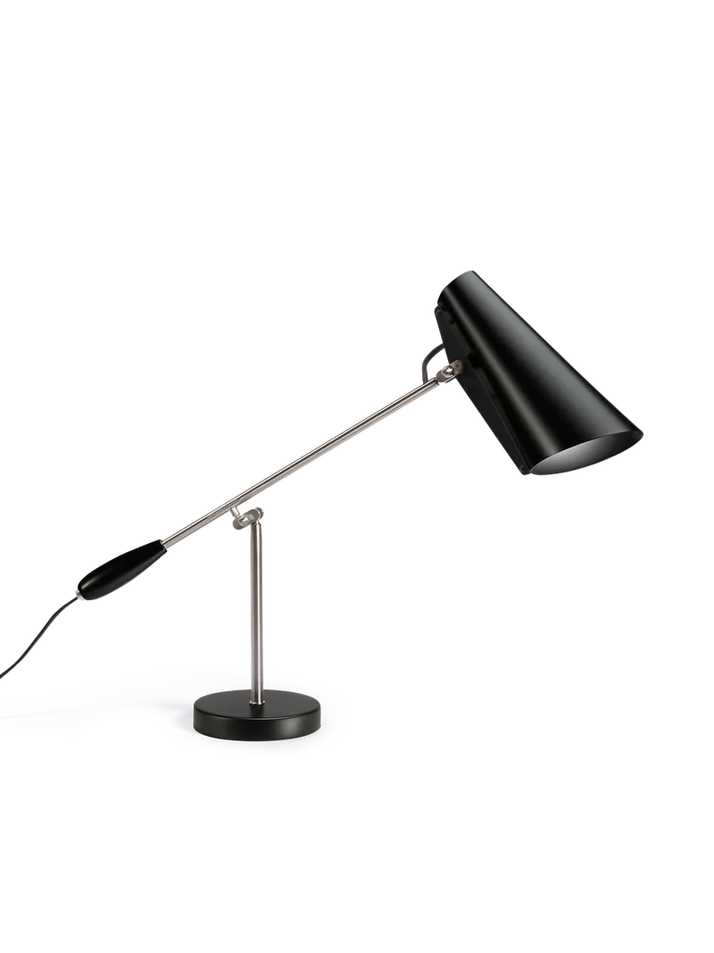 Birdy bordlampe by Northern in Svart/Stål – product photo