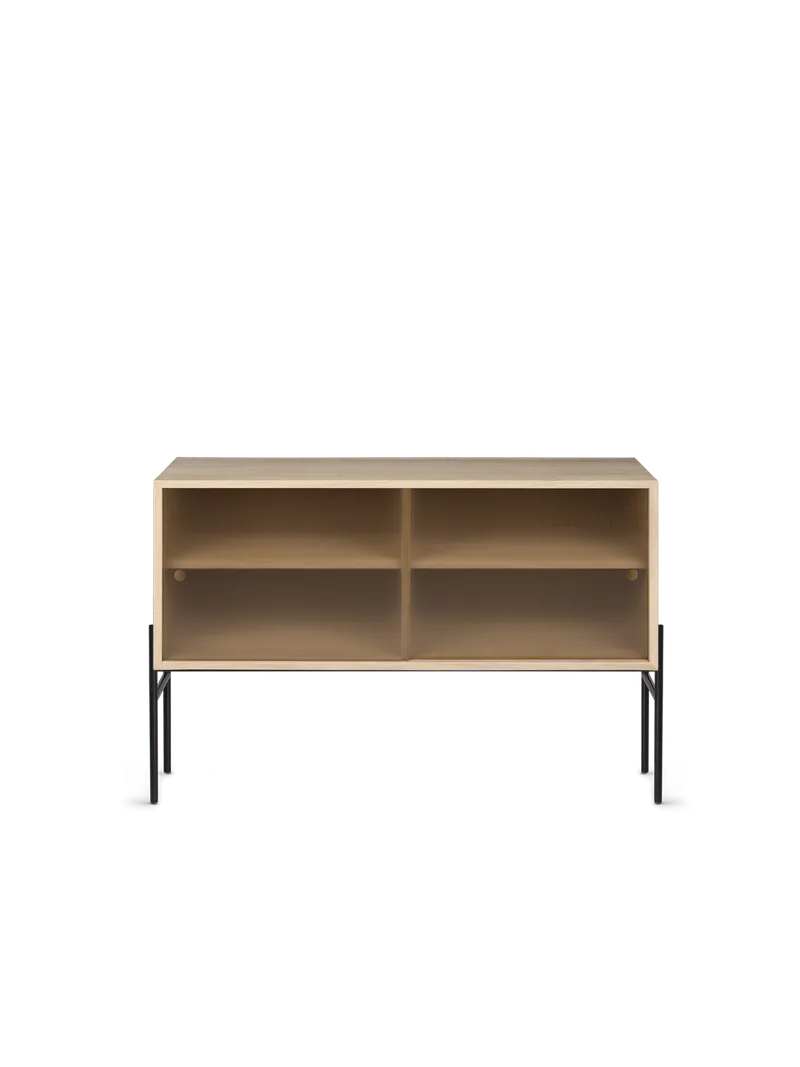 Hifive glass oppbevaringssystem von Northern in Light oiled oak, Høye ben, 100 cm – Produktfoto