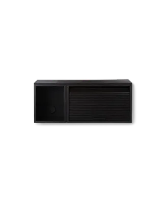 Hifive Slim vegg by Northern in Black painted oak, 75 cm – product photo 4 of 4