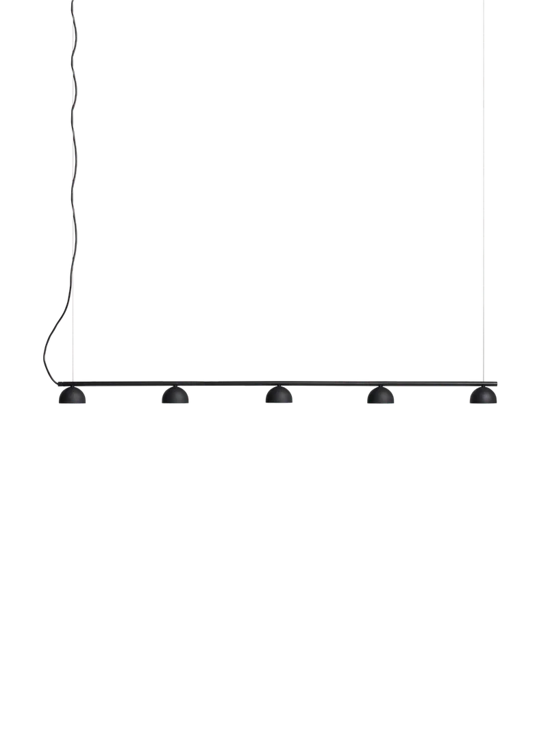 Blush rail 5 pendellampe by Northern in Black – product photo