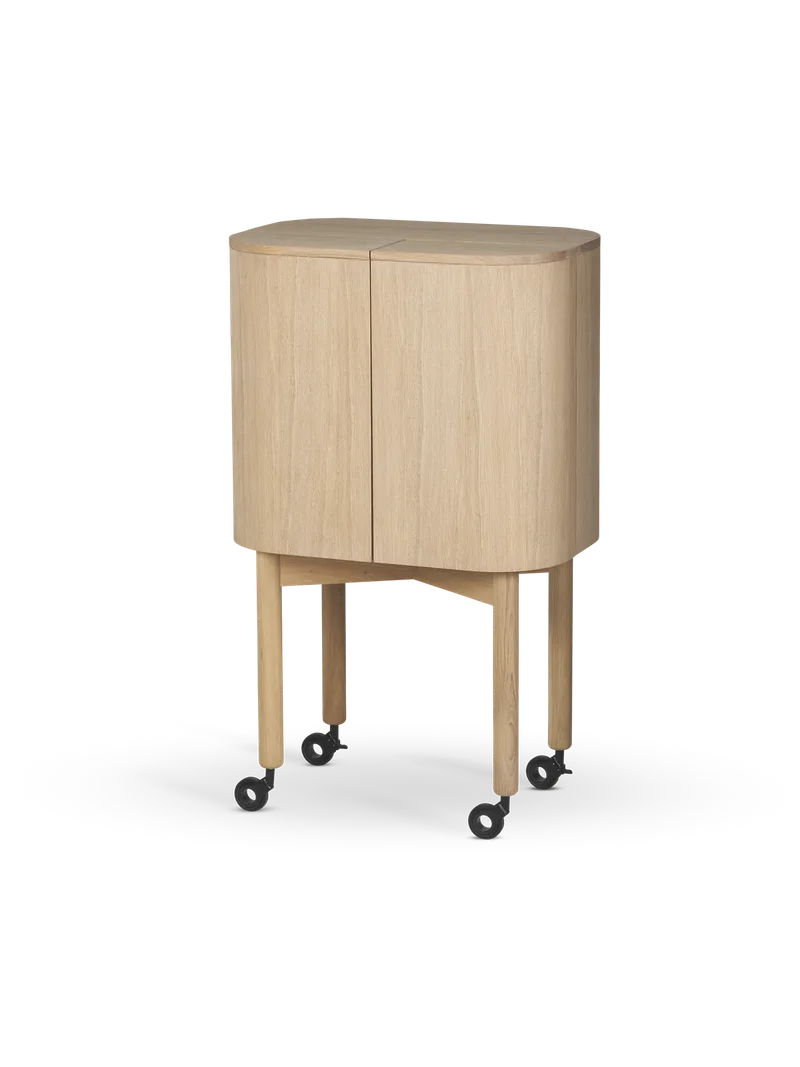 Loud barskap by Northern in Lettoljet eik – product photo