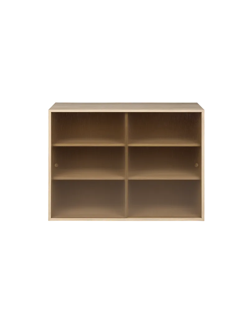 Hifive glasskap 100 by Northern in Light oiled oak – product photo