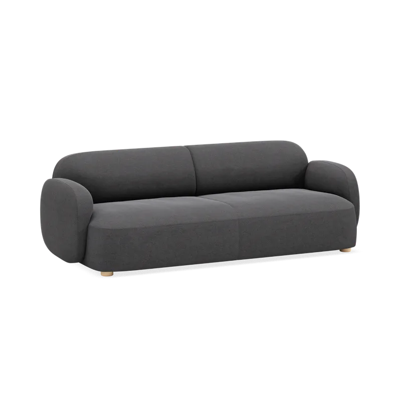 Gem sofa 3-seter by Northern in Dark grey (Brusvik 08) – product photo