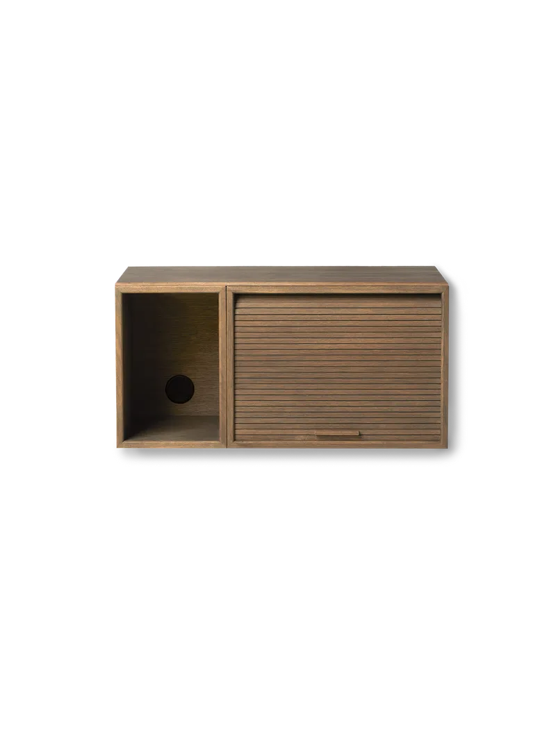 Hifive oppbevaringssystem von Northern in Veggmontert, Smoked oak, 75 cm – Produktfoto