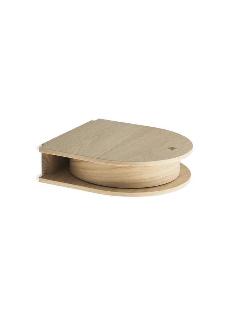 Valet veggskuff by Northern in Light oiled oak – product photo