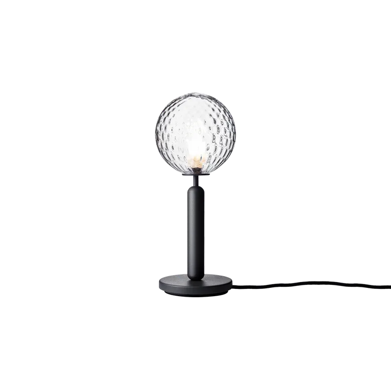Miira Table Lampe de Nuura en Rock grey / optic clear – photo du produit