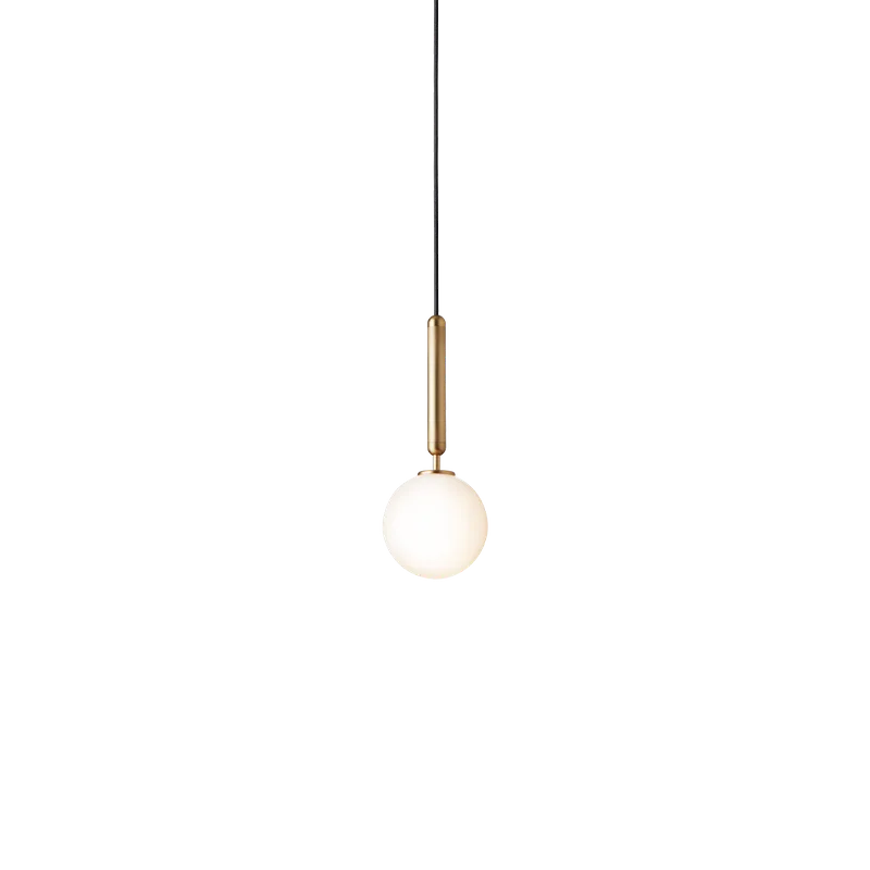 Miira 1 Pendel by Nuura in Brass / opal – product photo