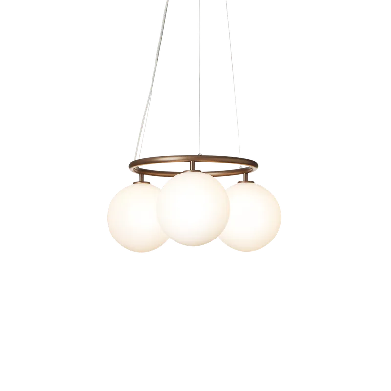 Miira 3 Circular von Nuura in Dark bronze / opal – Produktfoto