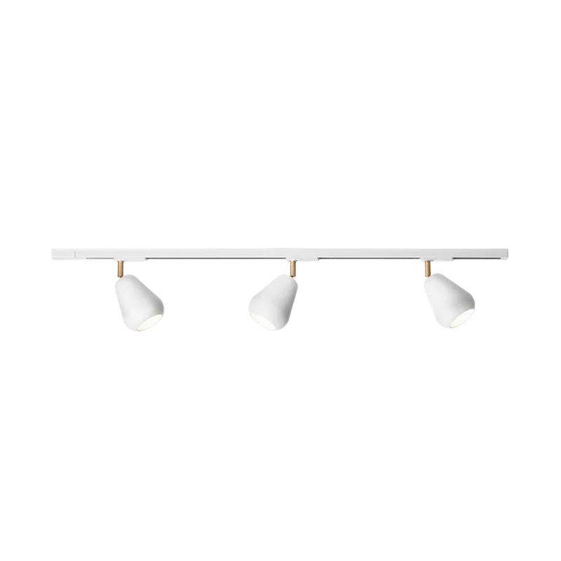 Anoli Spot Track (3 pcs + track) Lampe van Nuura in Nordic gold / white – productfoto