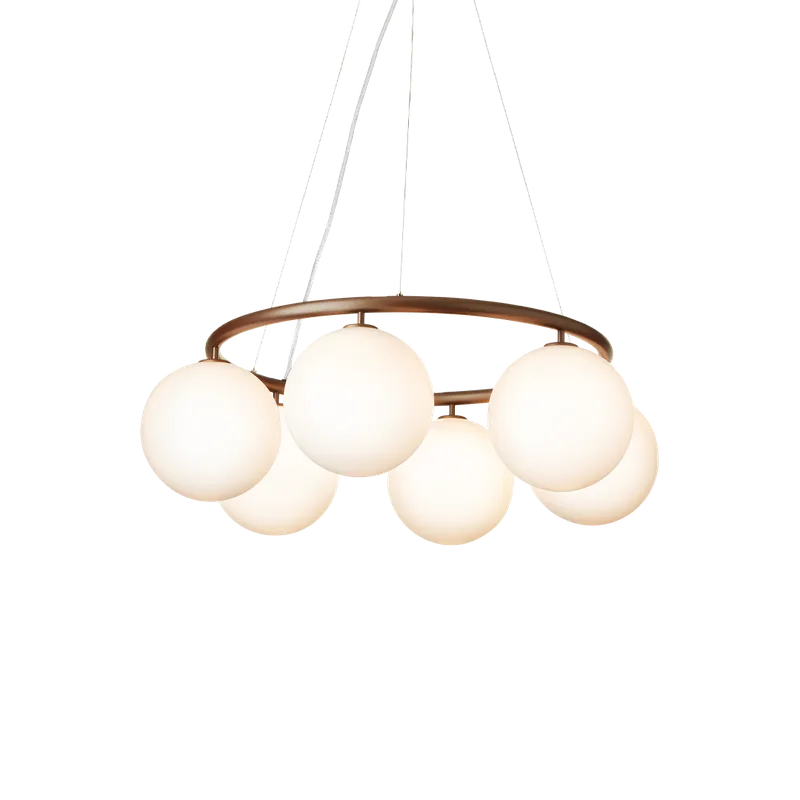 Miira 6 Circular de Nuura en Dark bronze / opal – photo du produit