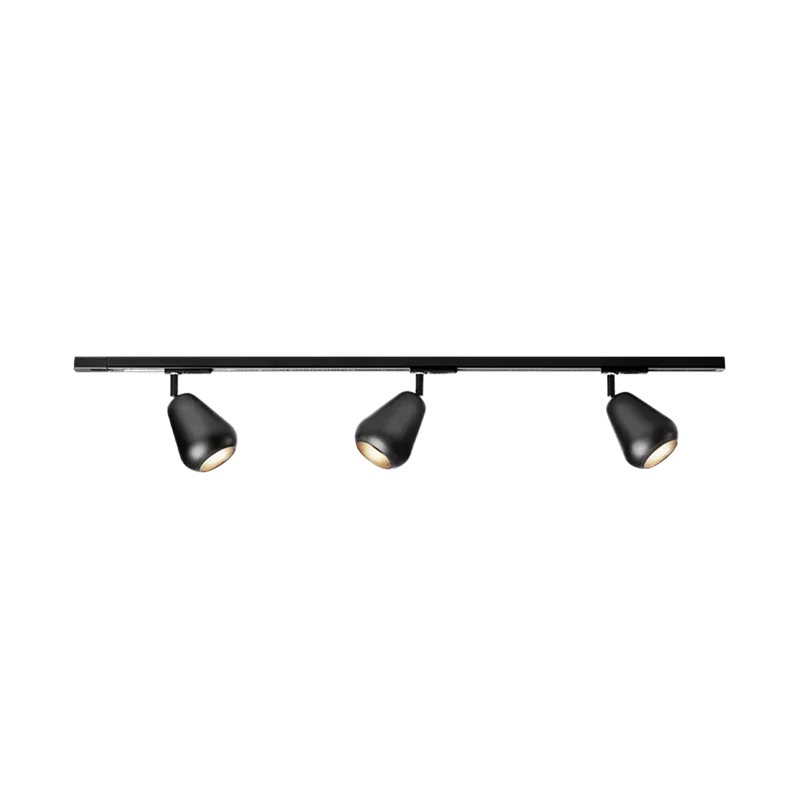 Anoli Spot Track (3 pcs + track) Lampe by Nuura in Black / black – product photo