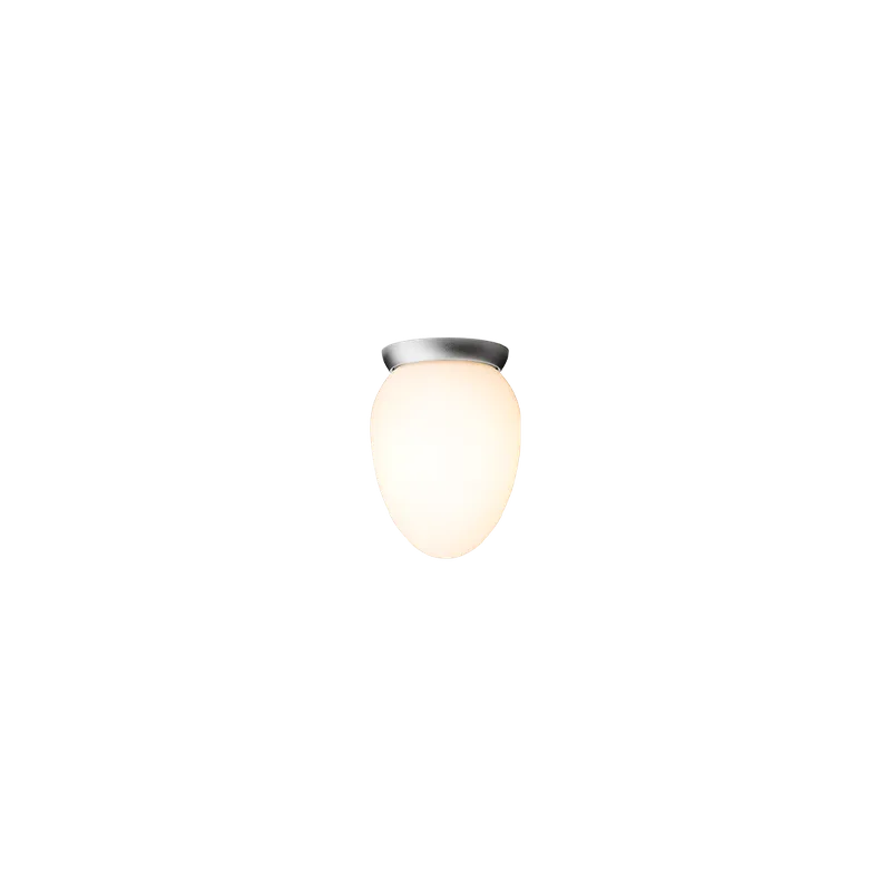 Rizzatto 171 Væglampe, satin silver / opal by Nuura – product photo