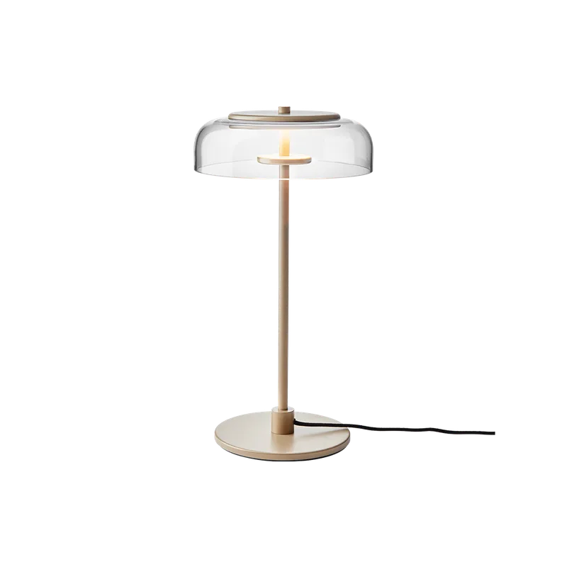 Blossi Table Lampe van Nuura in Nordic gold / clear – productfoto