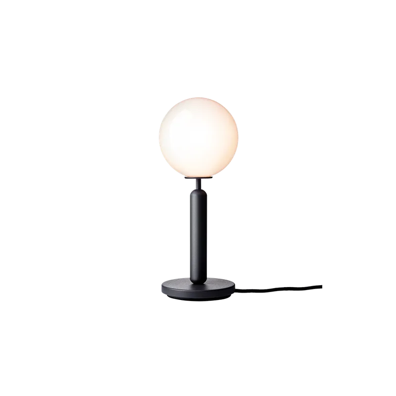 Miira Table Lampe by Nuura in Rock grey / opal – product photo
