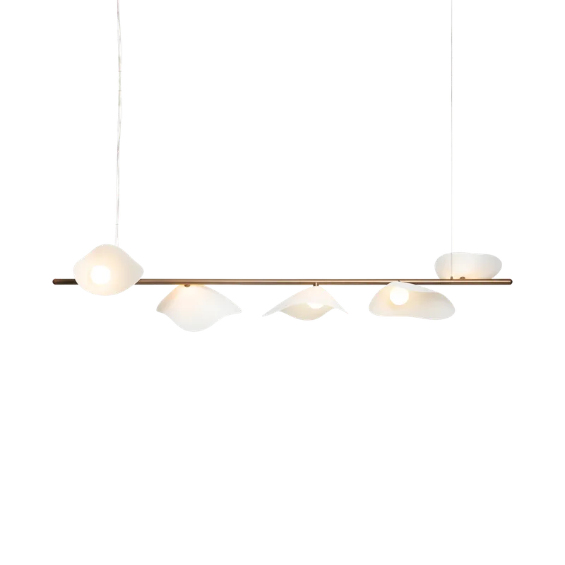 Florii 5 Linear, dark bronze / white von Nuura – Produktfoto