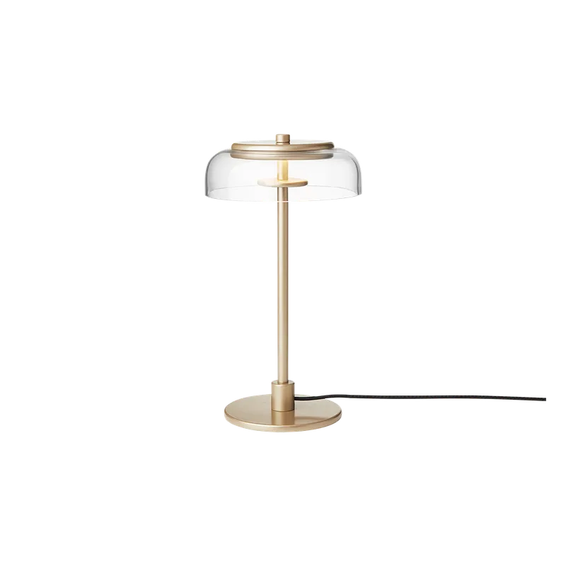 Blossi Table Small Lampe de Nuura en Nordic gold / clear – photo du produit