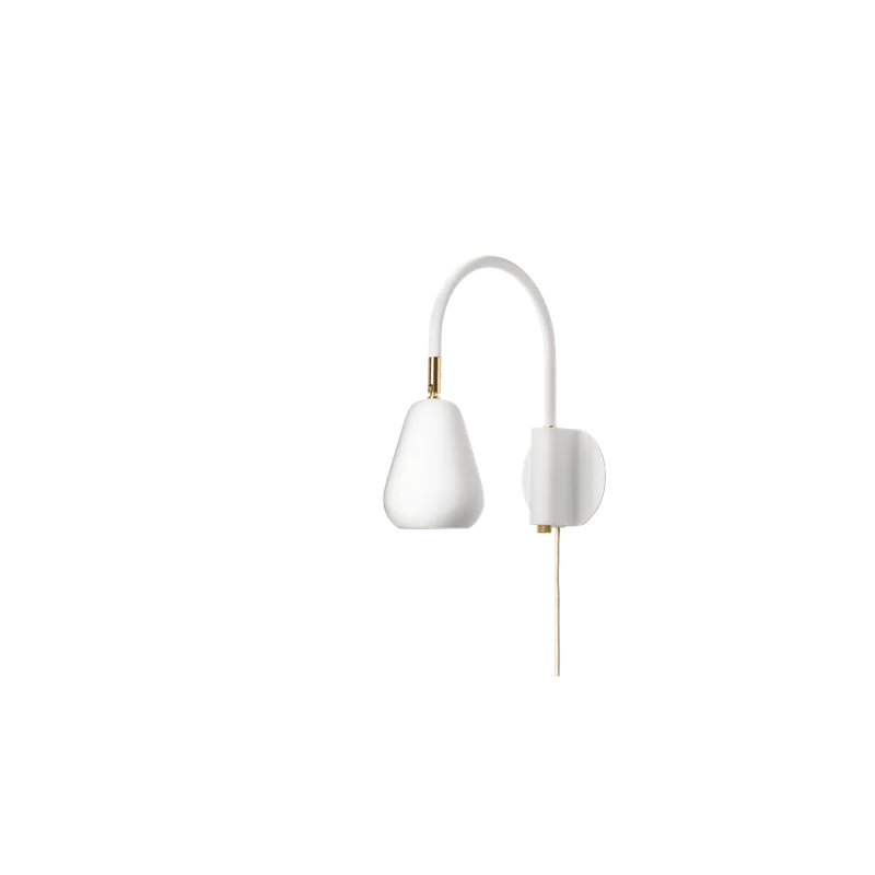 Anoli Spot Wall Lampe van Nuura in Brass / white – productfoto