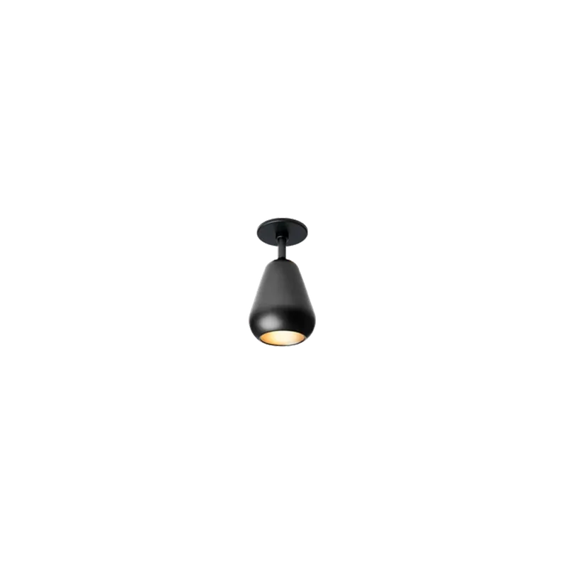 Anoli Spot Recessed Væglampe de Nuura en Black / black – photo du produit