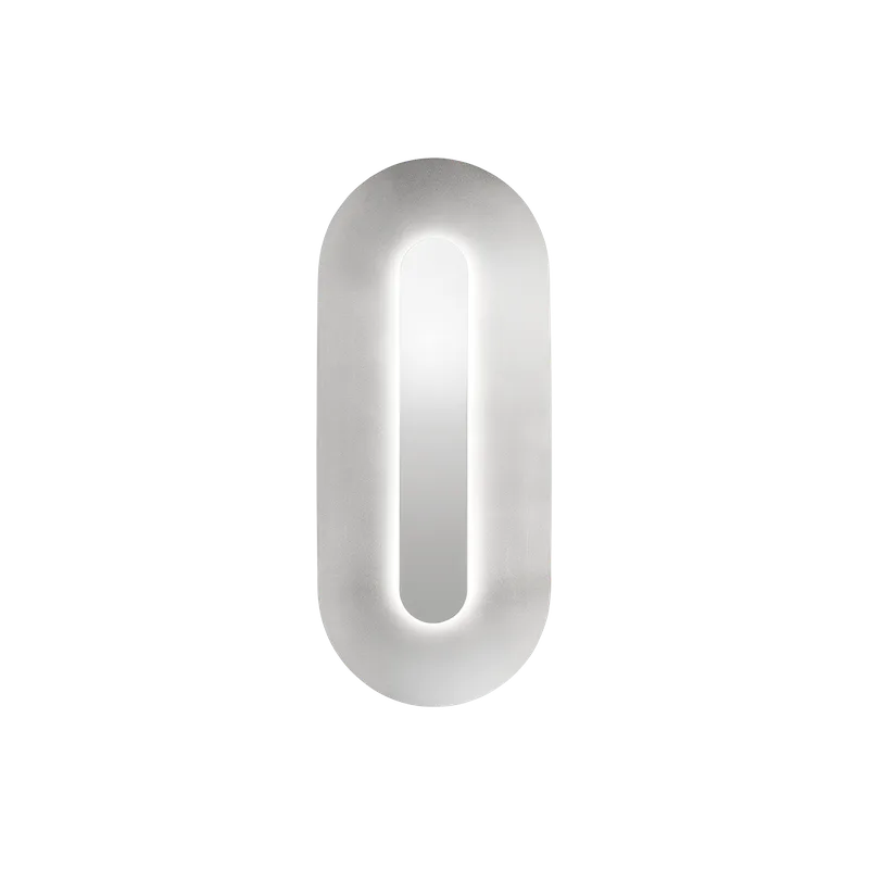 Sasi Large Væglampe by Nuura in Silver – product photo