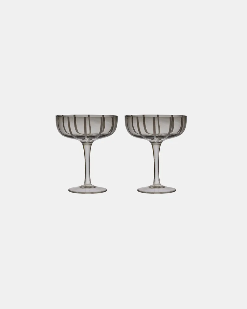 Mizu Coupe Glass - Pack of 2 by OYOY Living Design – product photo