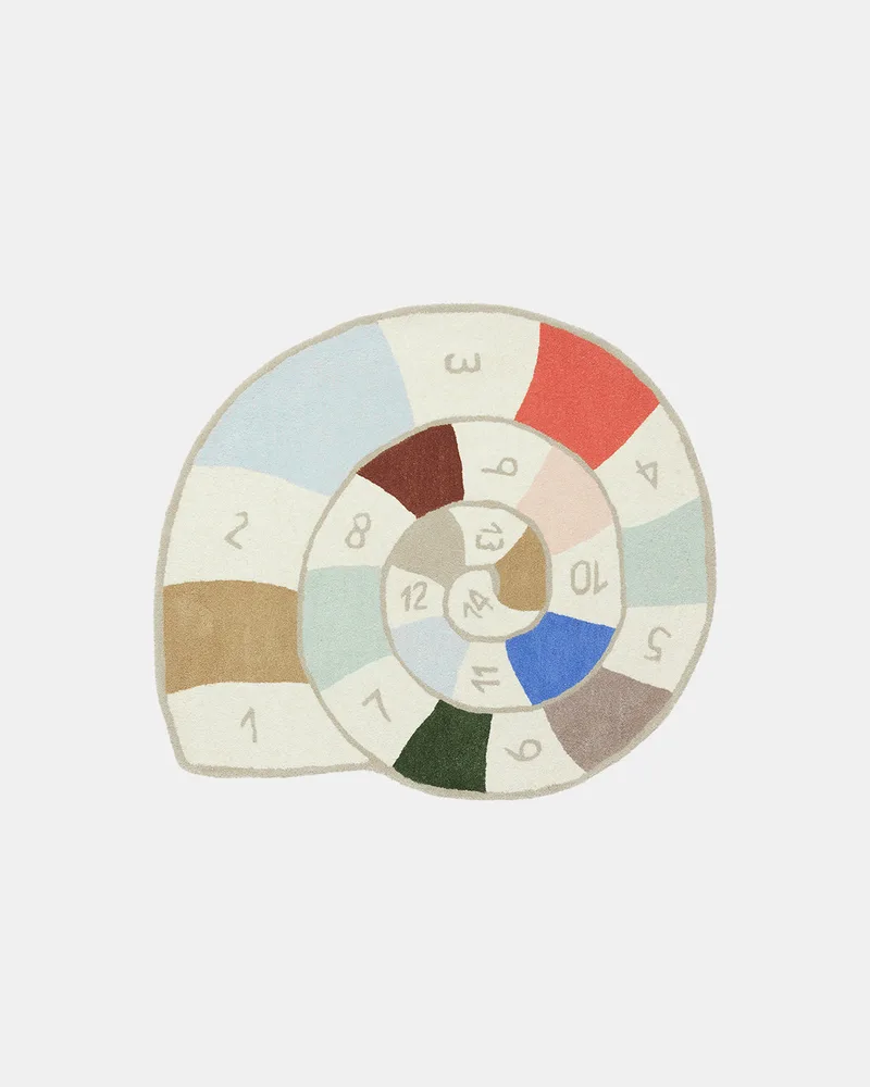 Nautilus Hopscotch Rug van OYOY Living Design – productfoto