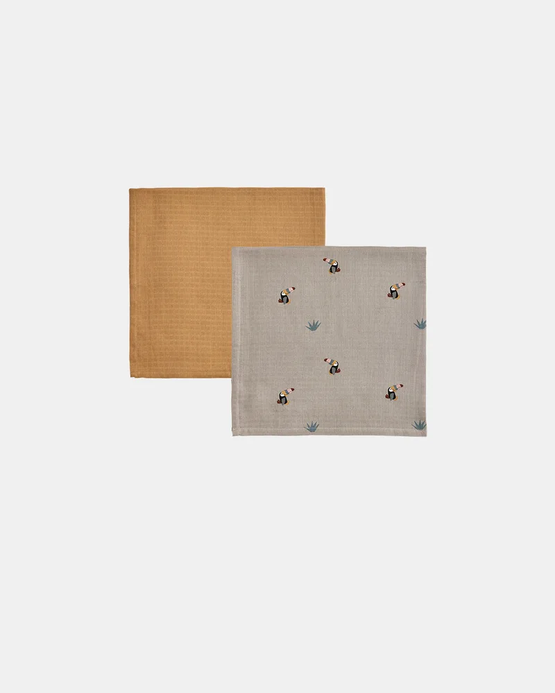 Toucan Muslin - Pack of 2 by OYOY Living Design – product photo