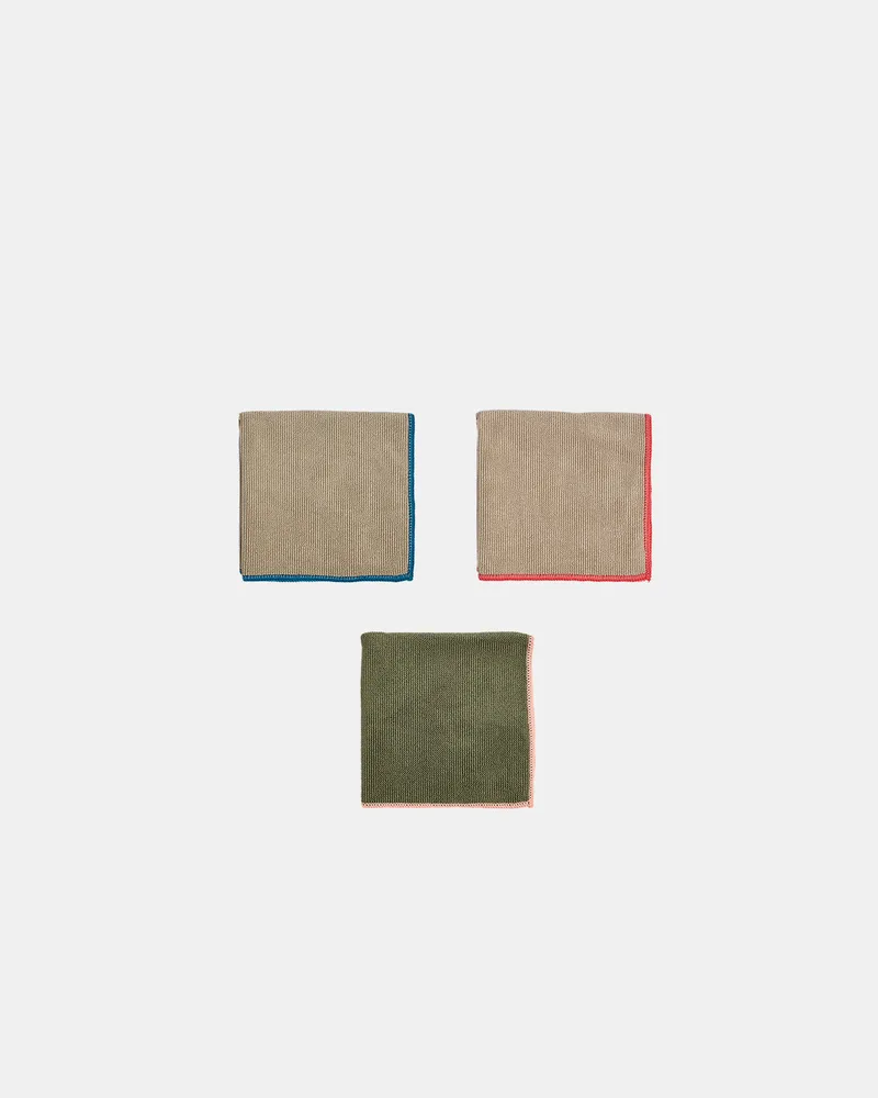 Mundus Microfiber Dish Cloth - Pack of 3 van OYOY Living Design – productfoto