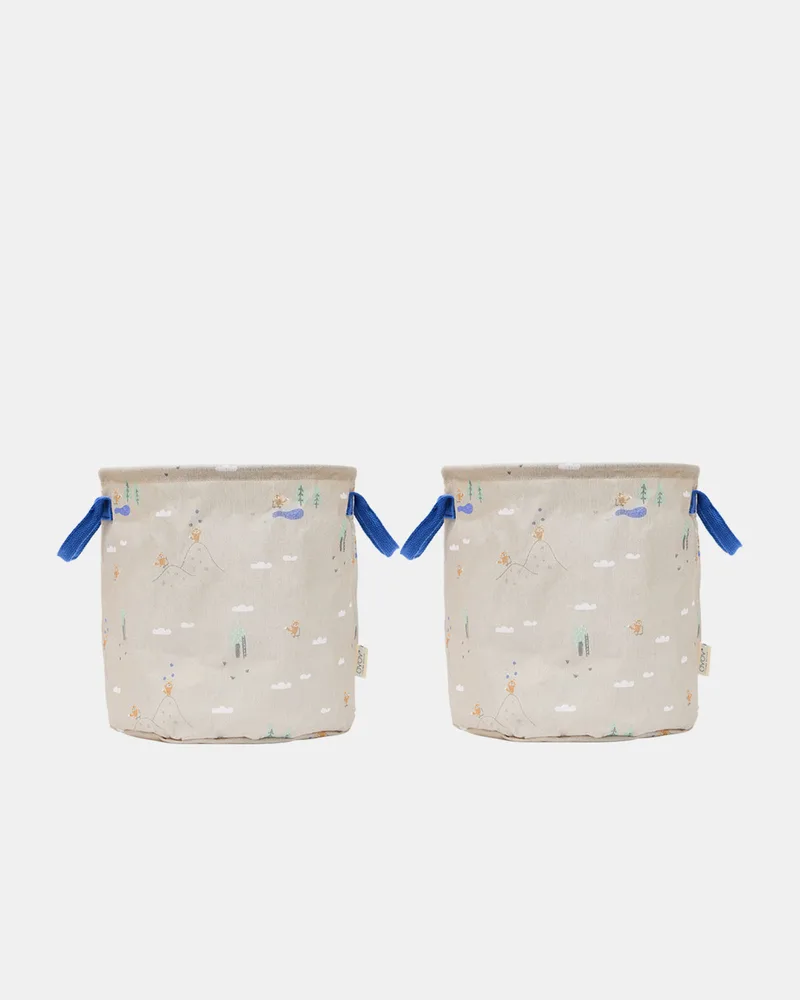 Foxy Storage Basket Medium - Set of 2 by OYOY Living Design – product photo