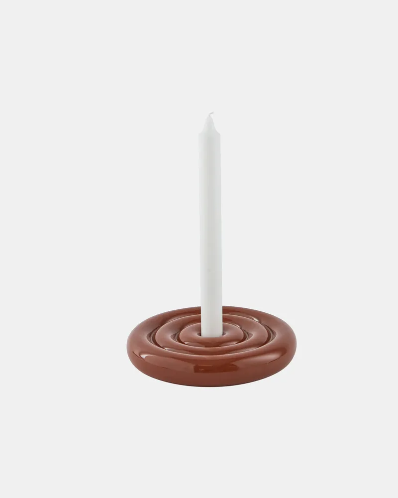 Savi Ceramic Candleholder - Low von OYOY Living Design – Produktfoto