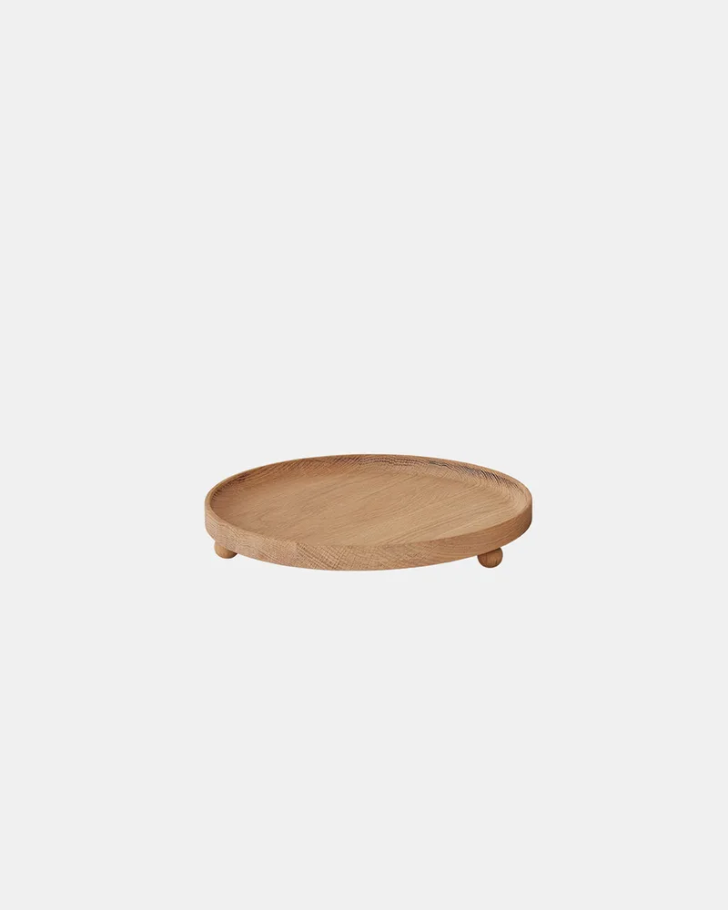 Inka Wood Tray Round by OYOY Living Design – product photo