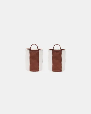 Kara Storage Basket Small - Set of 2 van OYOY Living Design – productfoto 2 van 2