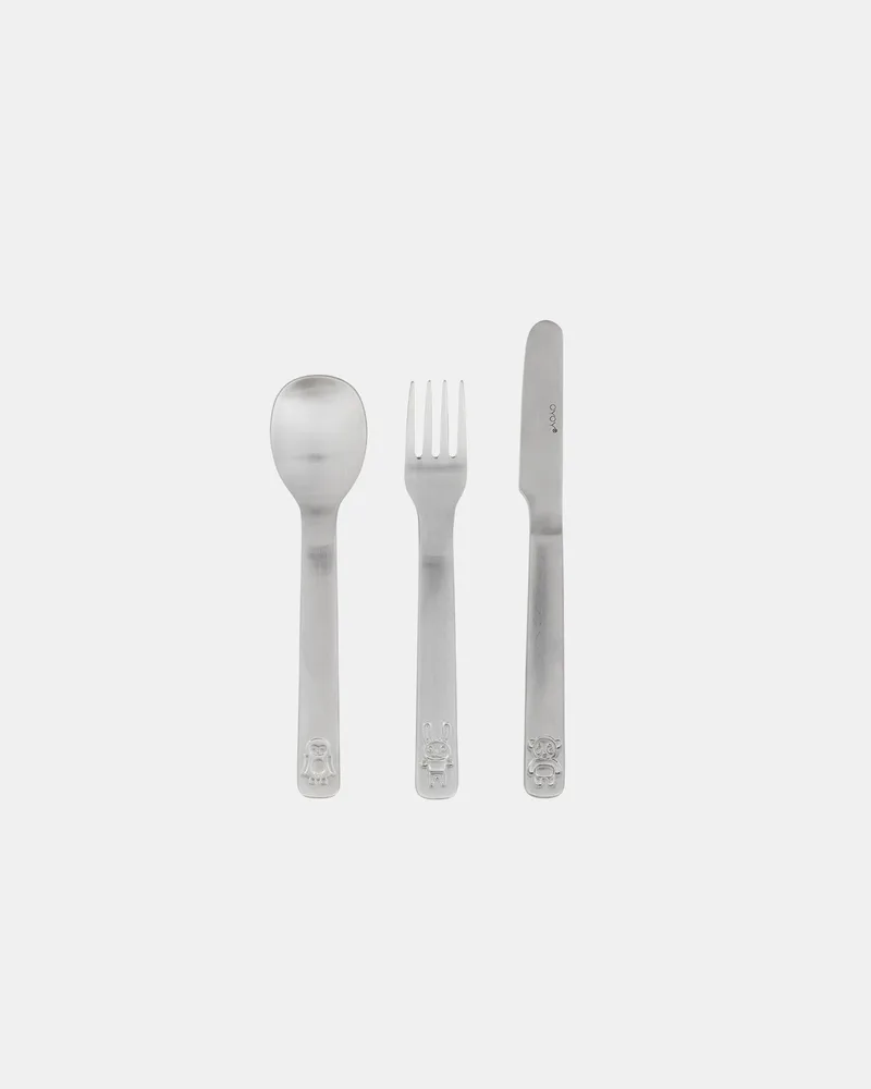 We Love Animals Cutlery - Pack Of 3 by OYOY Living Design – product photo